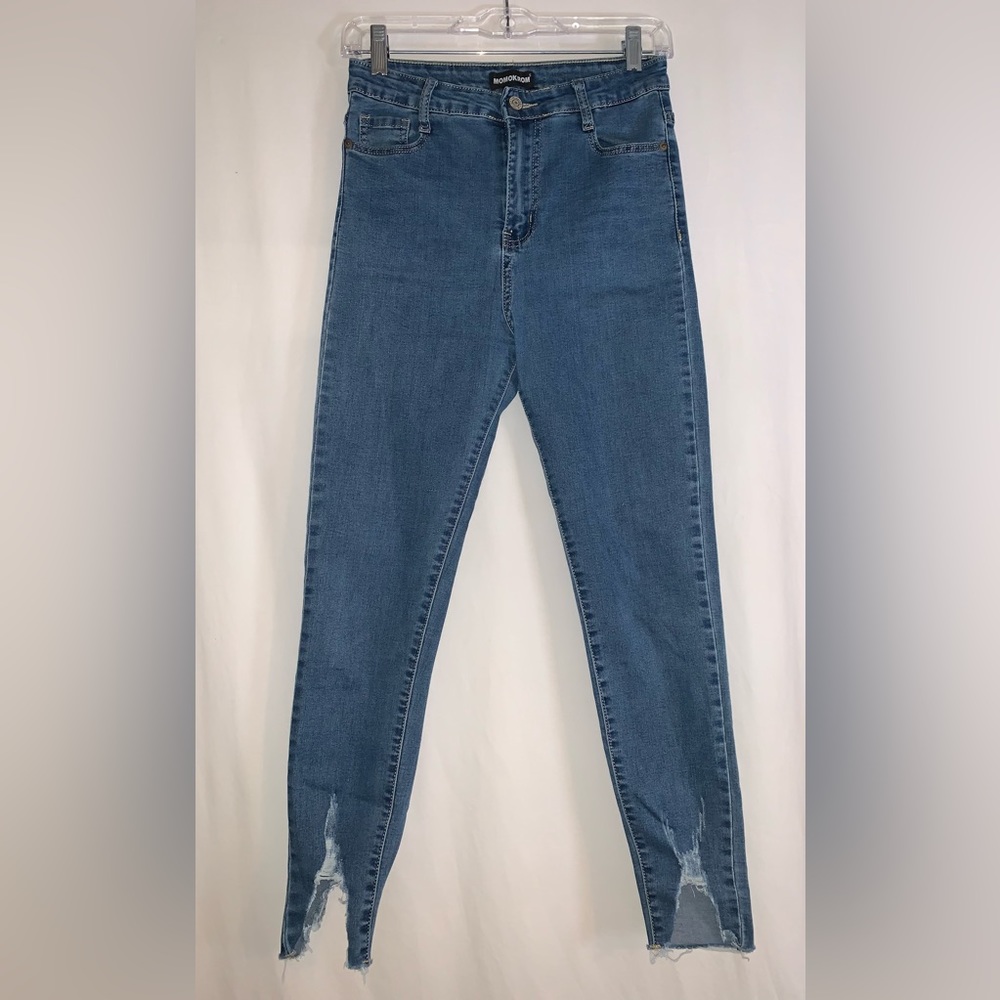 Momokrom Skinny Cropped Jean. Size UK-10, US-8.